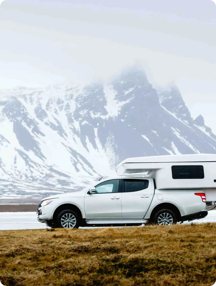 4x4 camper in Iceland